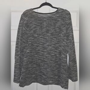 Croft&Barrow XL Grey Heathered Sweater